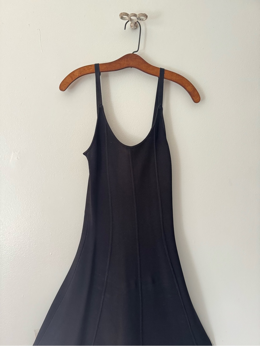 Catherine Malandrino Knit Adjustable Fit and Flare Tank Mini Dress - Picture 3 of 5